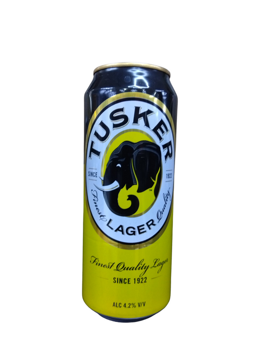 TUSKER BEER 50CL CAN