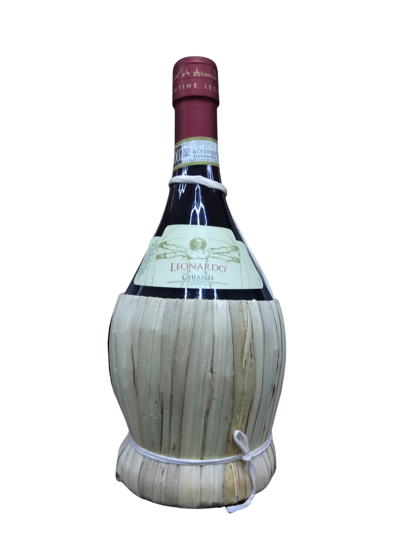 Leonardo Chianti Strw Flsk 75 CL