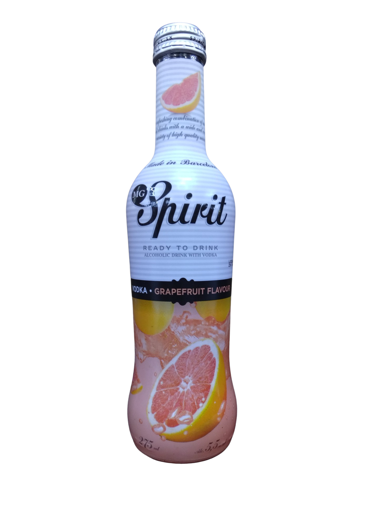 Vodka Grapefruit MG Spirit 5.5% 27.5cl