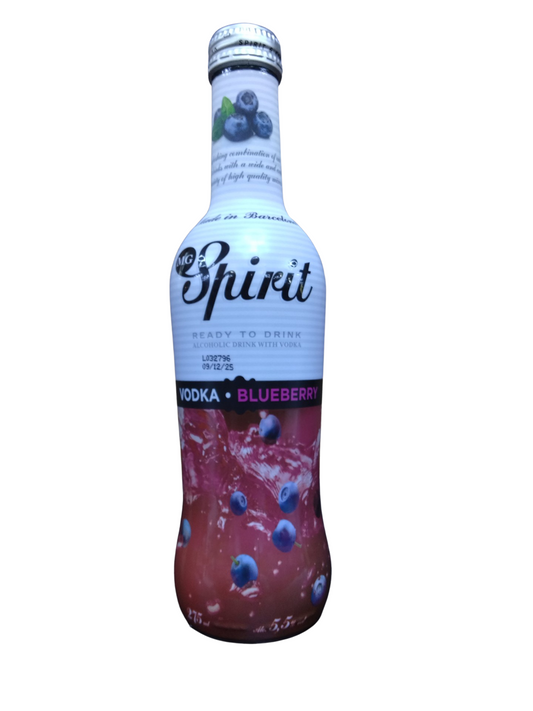 Vodka Blueberry MG Spirit 5.5% 27.5cl