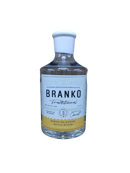 Branko Apricot Trad Brandy 70 CL