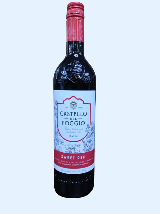 CASTELLO DEL POGGIO SWEET RED 75CL