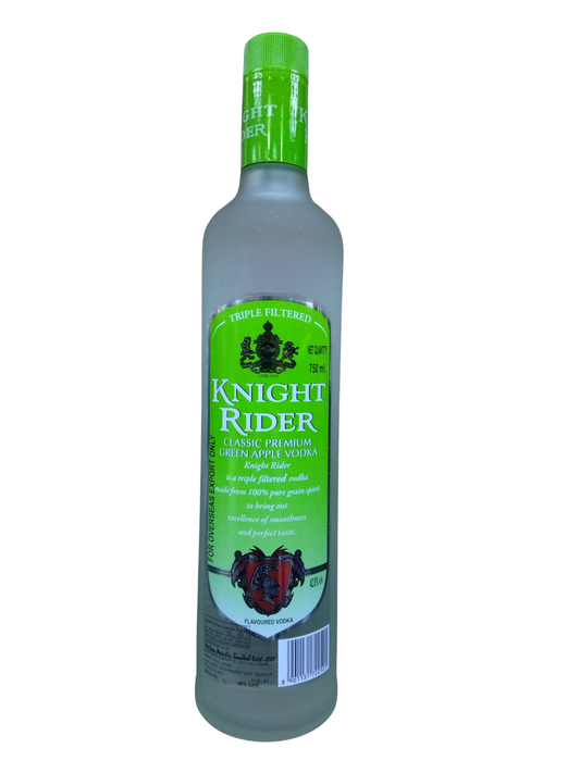 Knight Rider Premium Green Apple 75 CL