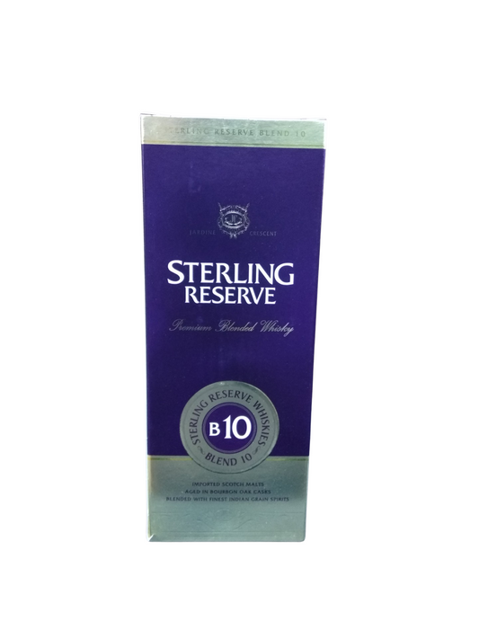 STERLING RESERVE WHISKY B10 75CL