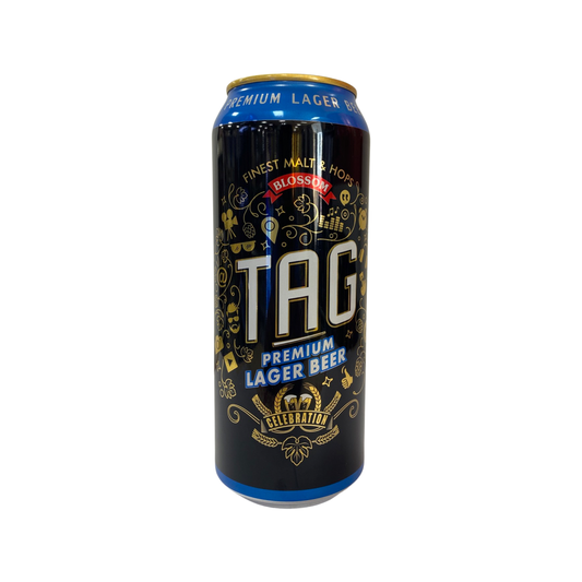 Tag Premium Lager Beer 50 CL Can