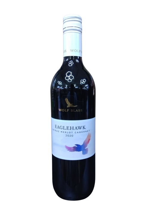 WOLF BLASS EAGLEHAWK SHIRAZ/MERLOT/CABERNET 75CL