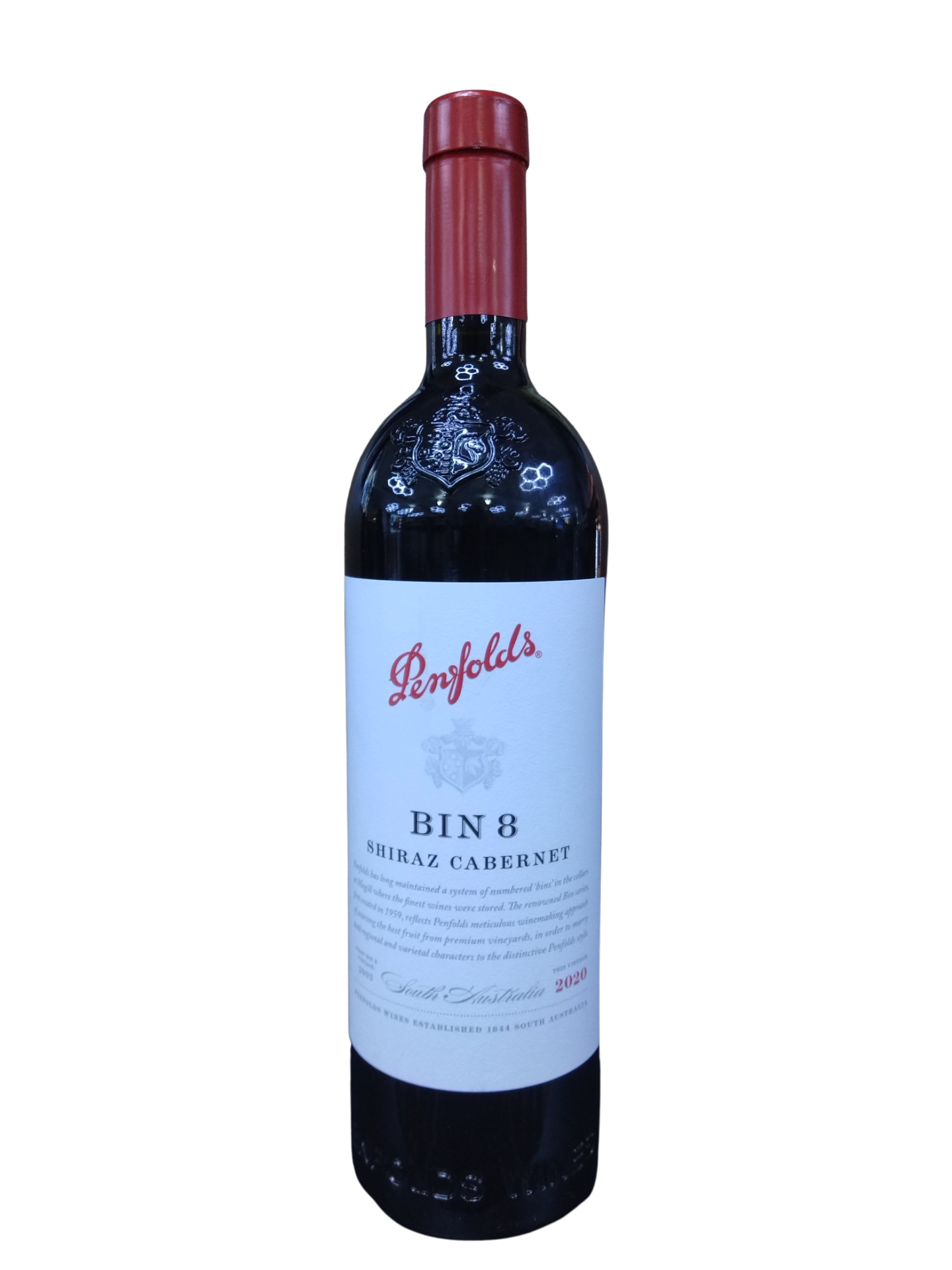 PENFOLDS BIN 8 CABERNET SHIRAZ 75CL