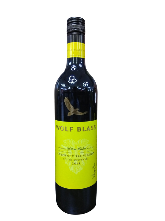 WOLF BLASS YELLOW LABEL CABERNET SAUVIGNON 75CL