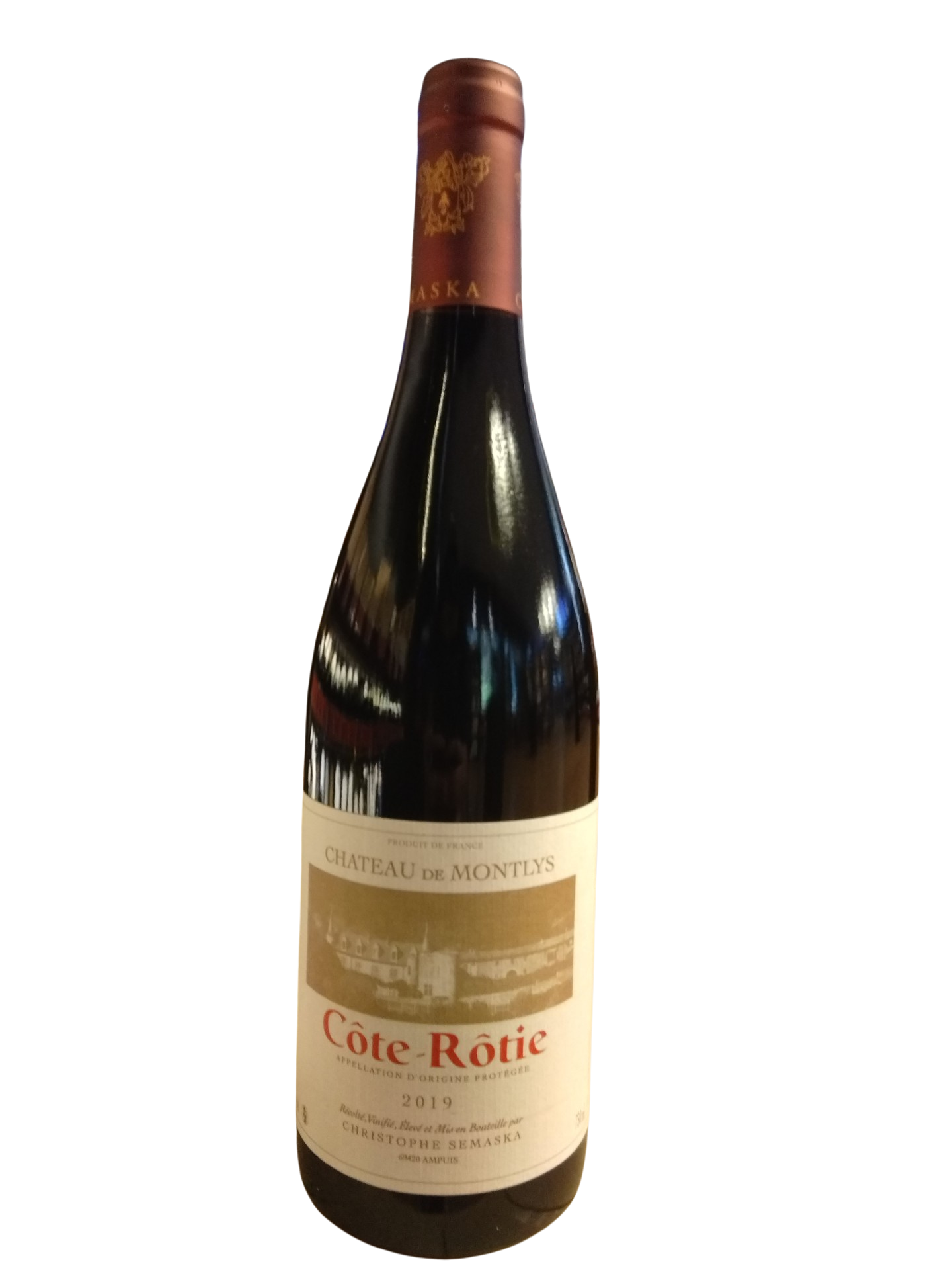 Semaska Ch Montlys Cot Rotie Red 75 CL